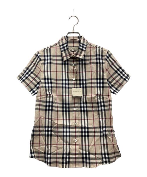 BURBERRY LONDON（バーバリーロンドン）BURBERRY LONDON (バーバリーロンドン) 半袖シャツ ベージュ サイズ:SIZE Mの古着・服飾アイテム