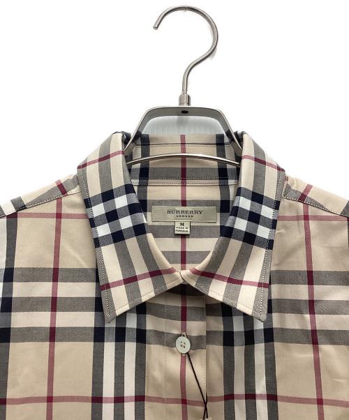BURBERRY LONDON（バーバリーロンドン）BURBERRY LONDON (バーバリーロンドン) 半袖シャツ ベージュ サイズ:SIZE Mの古着・服飾アイテム