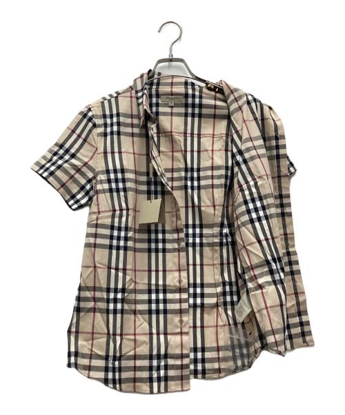 BURBERRY LONDON（バーバリーロンドン）BURBERRY LONDON (バーバリーロンドン) 半袖シャツ ベージュ サイズ:SIZE Mの古着・服飾アイテム