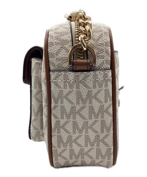 MICHAEL KORS（マイケルコース）MICHAEL KORS (マイケルコース) ショルダーバッグ アイボリーの古着・服飾アイテム