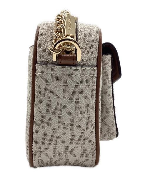 MICHAEL KORS（マイケルコース）MICHAEL KORS (マイケルコース) ショルダーバッグ アイボリーの古着・服飾アイテム