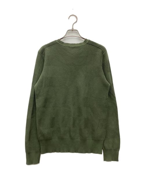 DIESEL（ディーゼル）DIESEL (ディーゼル) 厚手ニット オリーブ サイズ:SIZE Sの古着・服飾アイテム