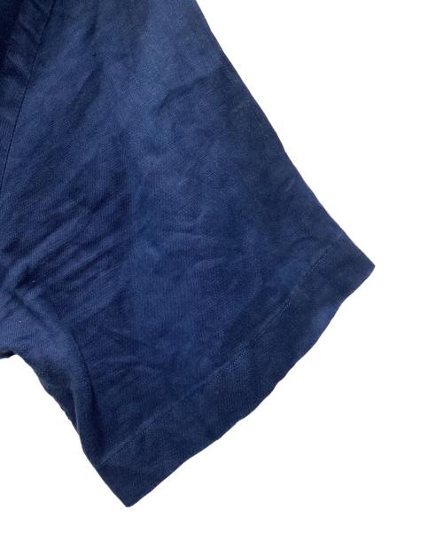 POLO RALPH LAUREN（ポロ・ラルフローレン）POLO RALPH LAUREN (ポロ・ラルフローレン) CUSTOM FIT リネンシャツ 90s ネイビー サイズ:SIZE Mの古着・服飾アイテム