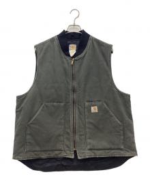 CarHartt（カーハート）の古着「ダックベスト メキシコ製」｜オリーブ