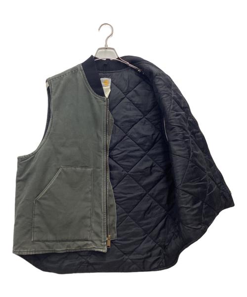 CarHartt（カーハート）CarHartt (カーハート) ダックベスト メキシコ製 オリーブ サイズ:SIZE XLの古着・服飾アイテム