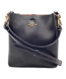 COACH（コーチ）の古着「ショルダーバッグ モリーバケットバッグ」｜ブラック