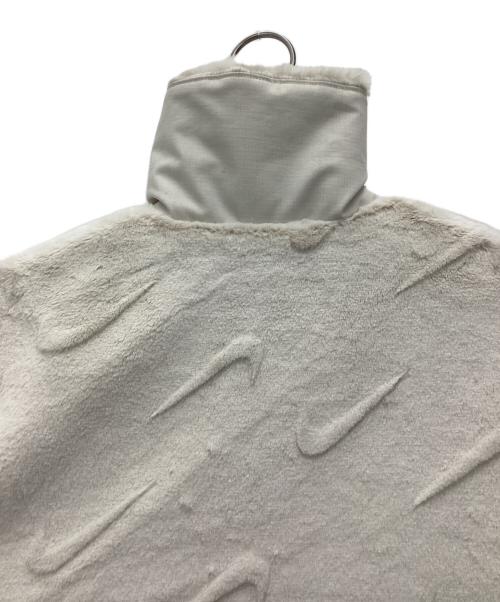 NIKE（ナイキ）NIKE (ナイキ) フェイクファージャケット ホワイト サイズ:SIZE Sの古着・服飾アイテム