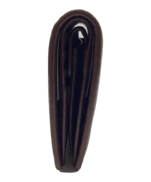Maison Margiela（メゾンマルジェラ）Maison Margiela (メゾンマルジェラ) 4ステッチ 二つ折り ウォレット ブラウンの古着・服飾アイテム