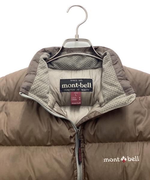 mont-bell（モンベル）mont-bell (モンベル) ダウンジャケット 90s ブラウン サイズ:SIZE Lの古着・服飾アイテム