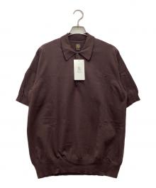 BATONER（バトナ―）の古着「THE SEAISLAND COTTON POLO S/S 半袖ポロシャツ」｜ボルドー