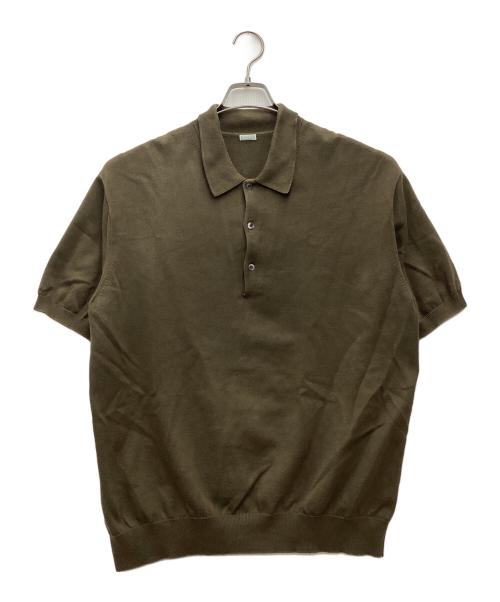 A.PRESSE（アプレッセ）A.PRESSE (アプレッセ) ニットポロシャツ 24SS オリーブ サイズ:SIZE Sの古着・服飾アイテム