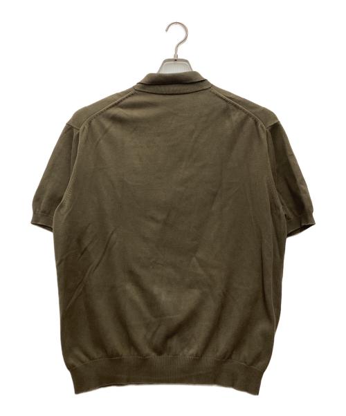 A.PRESSE（アプレッセ）A.PRESSE (アプレッセ) ニットポロシャツ 24SS オリーブ サイズ:SIZE Sの古着・服飾アイテム