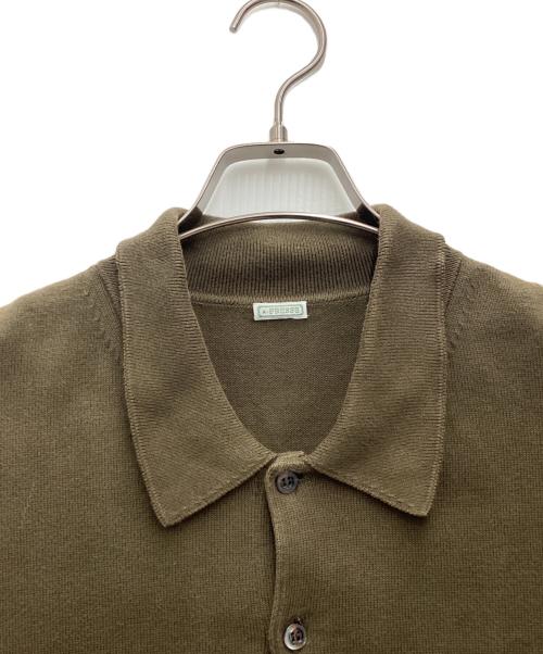 A.PRESSE（アプレッセ）A.PRESSE (アプレッセ) ニットポロシャツ 24SS オリーブ サイズ:SIZE Sの古着・服飾アイテム
