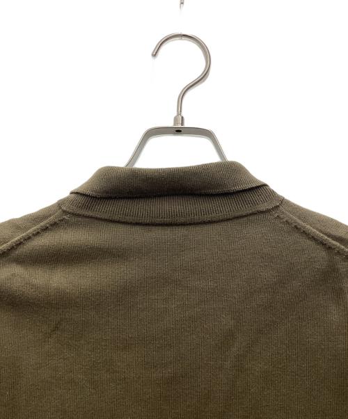 A.PRESSE（アプレッセ）A.PRESSE (アプレッセ) ニットポロシャツ 24SS オリーブ サイズ:SIZE Sの古着・服飾アイテム