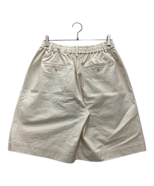 stein（シュタイン）stein (シュタイン) WIDE EASY SHORT TROUSERS ハーフパンツ アイボリー サイズ:SIZE Sの古着・服飾アイテム