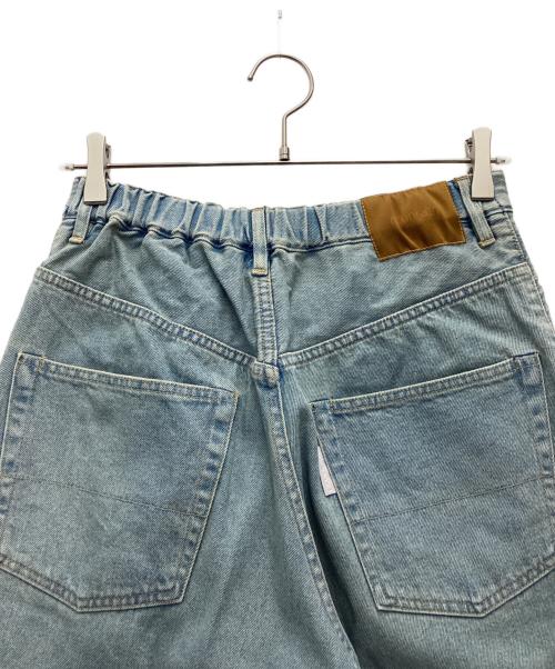 NEON SIGN（ネオンサイン）NEON SIGN (ネオンサイン) Wide denim Slacks ”Used” ブルー サイズ:SIZE 44の古着・服飾アイテム