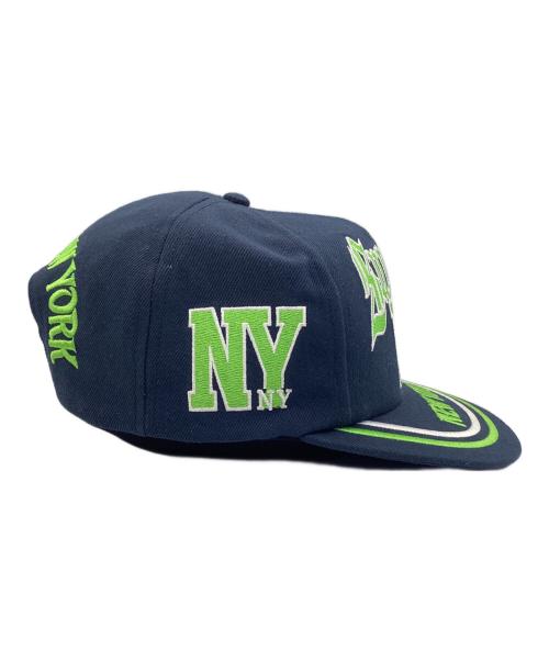 SUPREME（シュプリーム）Supreme (シュプリーム) キャップ 	NEW YORK 6-PANEL CAP ネイビーの古着・服飾アイテム