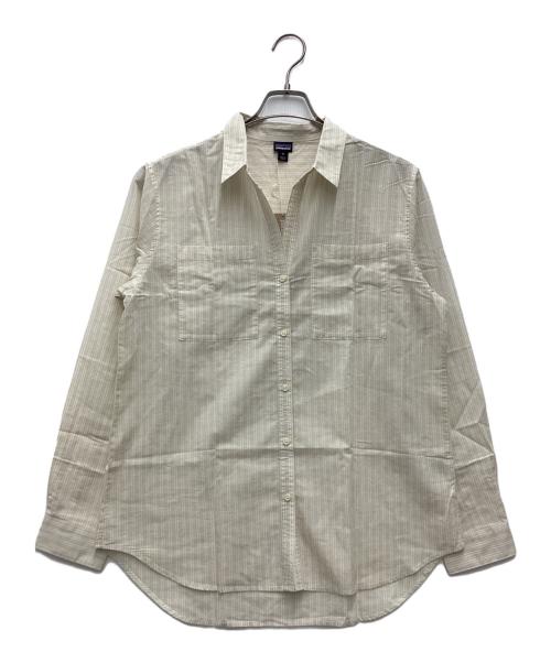 Patagonia（パタゴニア）Patagonia (パタゴニア) 長袖シャツ アイボリー サイズ:SIZE Mの古着・服飾アイテム