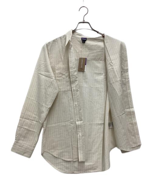 Patagonia（パタゴニア）Patagonia (パタゴニア) 長袖シャツ アイボリー サイズ:SIZE Mの古着・服飾アイテム