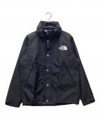 THE NORTH FACEザ ノース フェイス）の古着「MOUNTAIN RAINTEX JACKET」｜ブラック×パープル