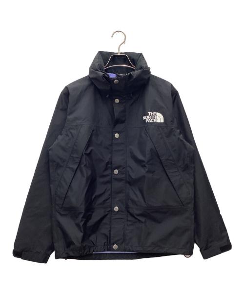 THE NORTH FACE（ザ ノース フェイス）THE NORTH FACE (ザ ノース フェイス) MOUNTAIN RAINTEX JACKET ブラック×パープル サイズ:SIZE Sの古着・服飾アイテム