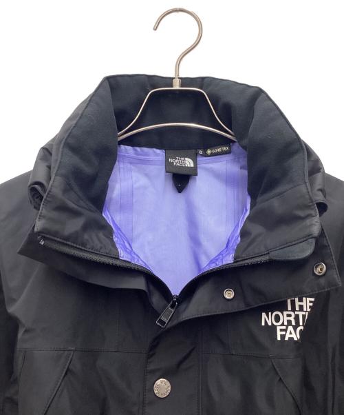 THE NORTH FACE（ザ ノース フェイス）THE NORTH FACE (ザ ノース フェイス) MOUNTAIN RAINTEX JACKET ブラック×パープル サイズ:SIZE Sの古着・服飾アイテム