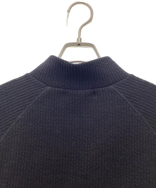matin avenir（マタンアヴニール）matin avenir (マタンアヴニール) ハーフジップニットソー ブラック ブラック サイズ:SIZE Sの古着・服飾アイテム