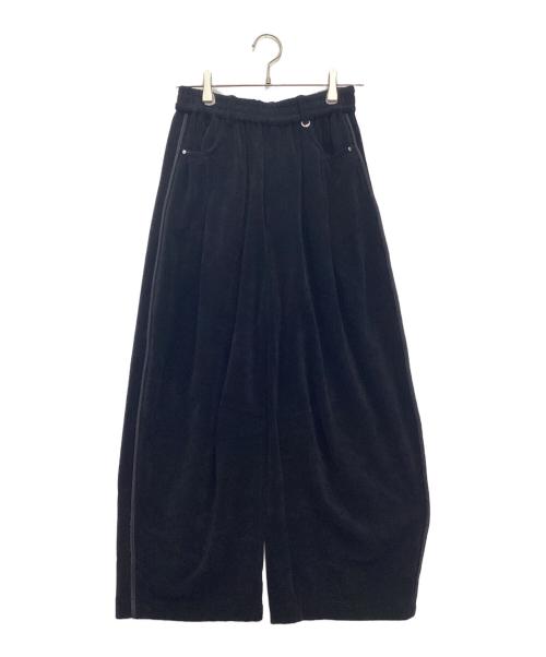 MAISON SPECIAL（メゾンスペシャル）MAISON SPECIAL (メゾンスペシャル) Balloon Pile Pants ブラック サイズ:SIZE 36の古着・服飾アイテム