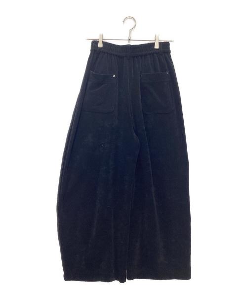 MAISON SPECIAL（メゾンスペシャル）MAISON SPECIAL (メゾンスペシャル) Balloon Pile Pants ブラック サイズ:SIZE 36の古着・服飾アイテム