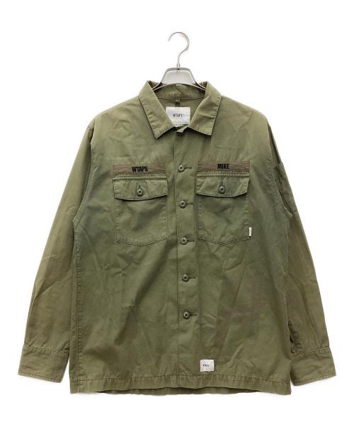 WTAPS（ダブルタップス）WTAPS (ダブルタップス) 長袖シャツ オリーブ サイズ:SIZE 2の古着・服飾アイテム