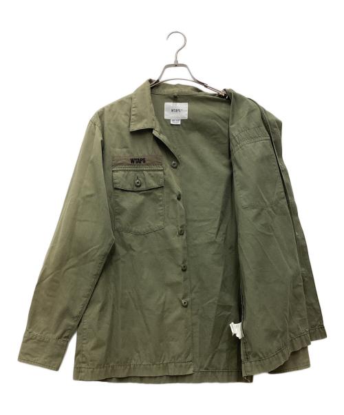 WTAPS（ダブルタップス）WTAPS (ダブルタップス) 長袖シャツ オリーブ サイズ:SIZE 2の古着・服飾アイテム