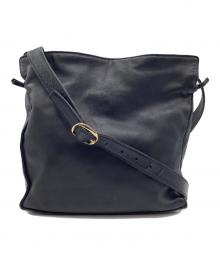 LOEWE（ロエベ）の古着「巾着ショルダーバッグ」｜ブラック