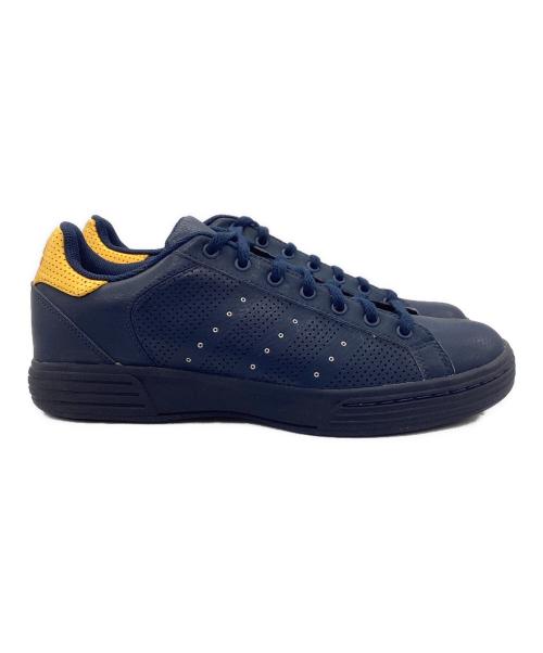 adidas（アディダス）adidas (アディダス) スニーカー ネイビー×イエロー サイズ:SIZE 25cmの古着・服飾アイテム