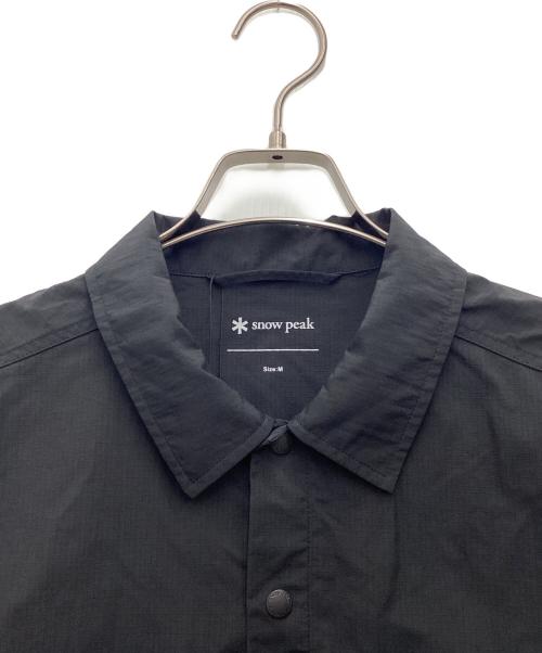 Snow peak（スノーピーク）snow peak (スノーピーク) SP EX Rip Stop Woven Jackets ブラック サイズ:SIZE Mの古着・服飾アイテム
