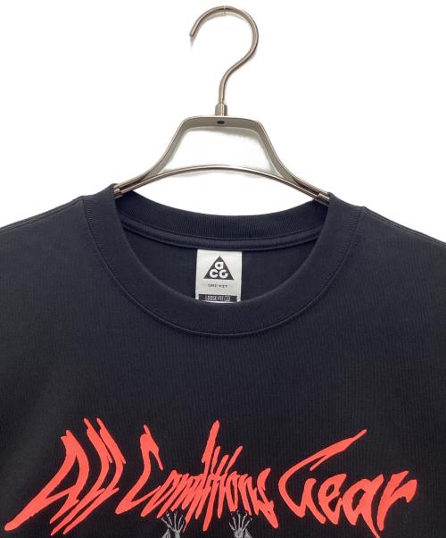 NIKE ACG（ナイキエーシージー）NIKE ACG (ナイキエーシージー) Tシャツ ブラック サイズ:SIZE Mの古着・服飾アイテム