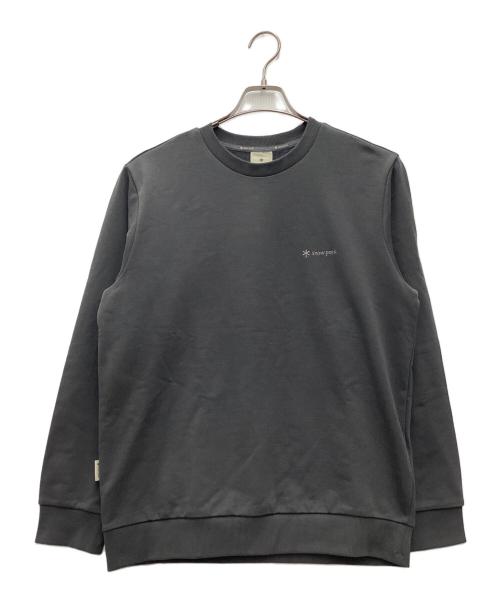 Snow peak（スノーピーク）snow peak (スノーピーク) Land Essential Sweatshirt グレー サイズ:SIZE Mの古着・服飾アイテム