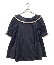 Mademoiselle Dior（マドモアゼル ディオール）の古着「チュニック」｜ブラック