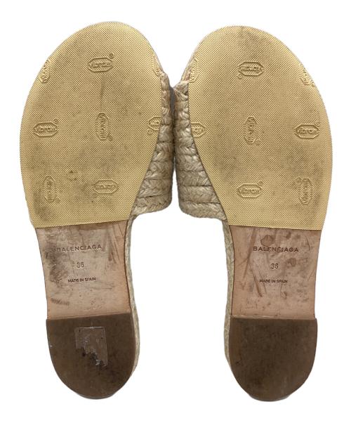 BALENCIAGA（バレンシアガ）BALENCIAGA (バレンシアガ) サンダル ジュート ナチュラル サイズ:SIZE 36の古着・服飾アイテム