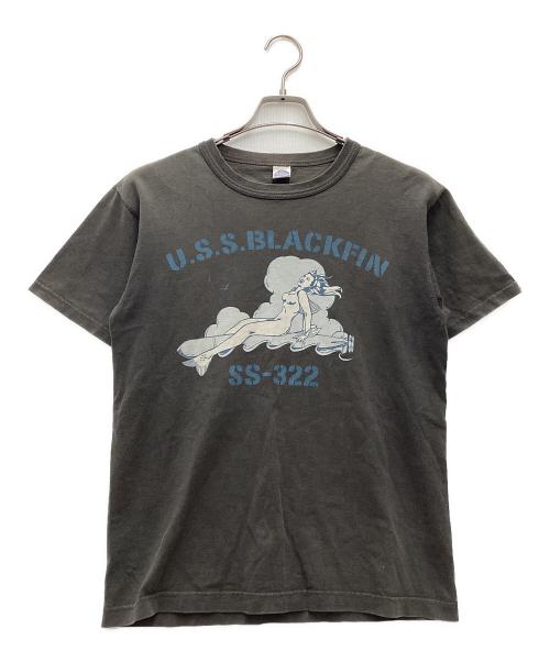 TOYS MCCOY（トイズマッコイ）TOYS McCOY (トイズマッコイ) U.S.S. BLACKFIN Tシャツ グレー サイズ:SIZE Sの古着・服飾アイテム