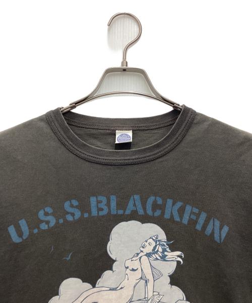 TOYS MCCOY（トイズマッコイ）TOYS McCOY (トイズマッコイ) U.S.S. BLACKFIN Tシャツ グレー サイズ:SIZE Sの古着・服飾アイテム