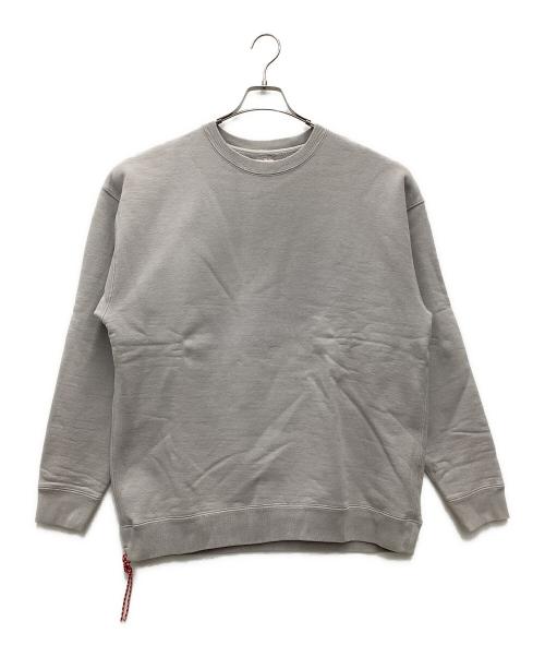 BEAMS JAPAN（ビームスジャパン）BEAMS JAPAN (ビームスジャパン) オリジナルヘビーウェイトスウェットシャツ グレー サイズ:SIZE Mの古着・服飾アイテム