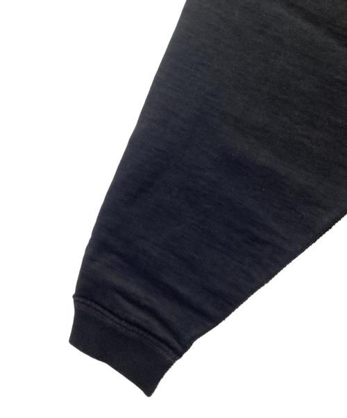 MARKAWARE（マーカウェア）MARKAWARE (マーカウェア) HUGE SWEAT ORGANIC COTTON HEAVY FLEECE ブラック サイズ:SIZE 1の古着・服飾アイテム