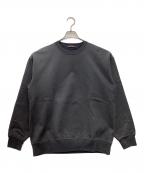 AURALEEオーラリー）の古着「ORGANIC COTTON COMPACT GRADATION DYED SWEAT P/O」｜グレー