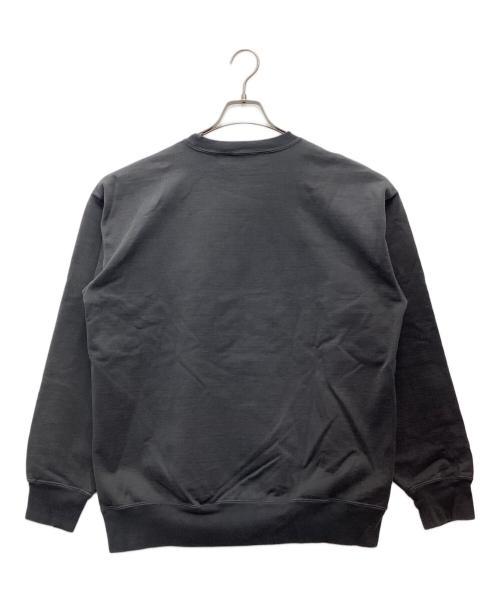 AURALEE（オーラリー）AURALEE (オーラリー) ORGANIC COTTON COMPACT GRADATION DYED SWEAT P/O グレー サイズ:SIZE 4の古着・服飾アイテム