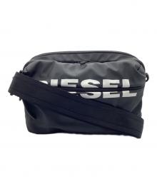 DIESEL（ディーゼル）の古着「ショルダーバッグ BOLDMESSAGE」｜ブラック