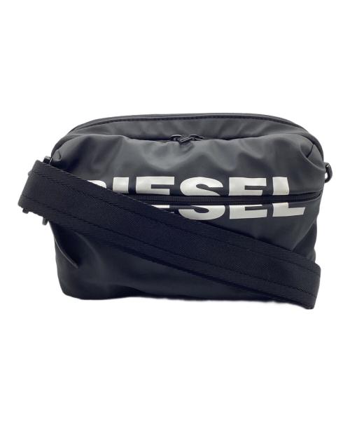 DIESEL（ディーゼル）DIESEL (ディーゼル) ショルダーバッグ BOLDMESSAGE ブラックの古着・服飾アイテム