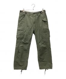 MILITARY（ミリタリー）の古着「フィールドカーゴパンツ 推定80s 古着」｜オリーブ