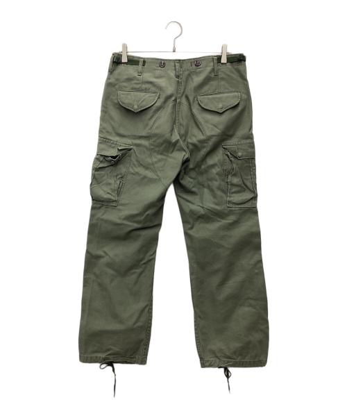 MILITARY（ミリタリー）Military (ミリタリー) フィールドカーゴパンツ 推定80s 古着 オリーブ サイズ:SIZE Sの古着・服飾アイテム