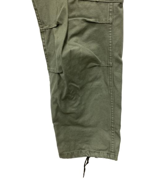 MILITARY（ミリタリー）Military (ミリタリー) フィールドカーゴパンツ 推定80s 古着 オリーブ サイズ:SIZE Sの古着・服飾アイテム