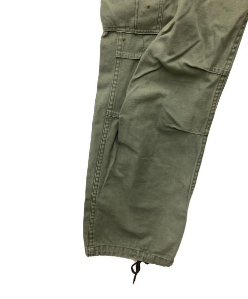MILITARY（ミリタリー）Military (ミリタリー) フィールドカーゴパンツ 推定80s 古着 オリーブ サイズ:SIZE Sの古着・服飾アイテム